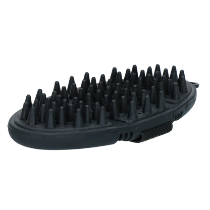 Excellent Horse Flexi Brush Massage Black