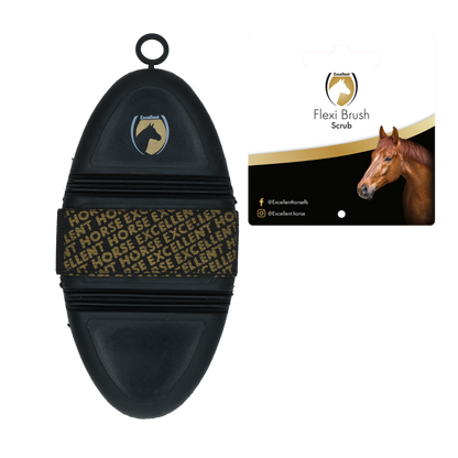 Excellent Horse Flexi Brush Scrub