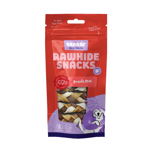 Braaaf Twister Braids (5-pack) - 6 cm