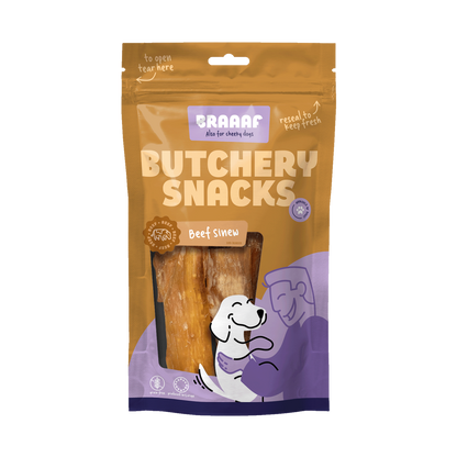Braaaf Butchery Snacks Runderpees 150 g