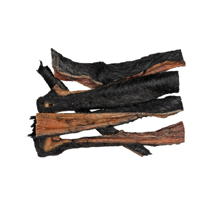 Braaaf Butchery Snacks Runderkophuid met haar 150 g