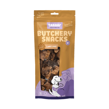 Braaaf Butchery Snacks Lamslongen 85 g