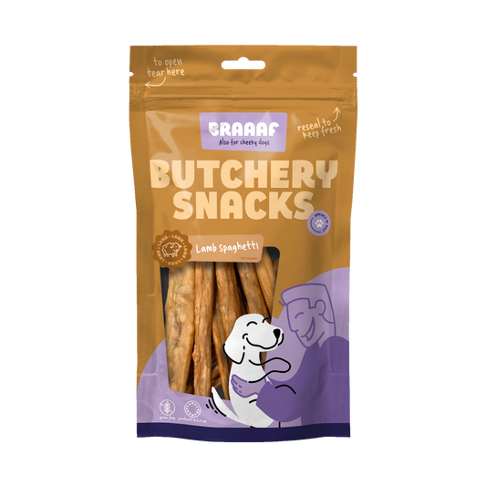 Braaaf Butchery Snacks Lamsspaghetti 85 g