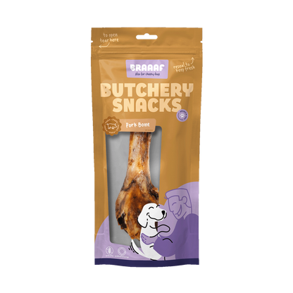 Braaaf Butchery Snacks Varkensbot 1 stuk