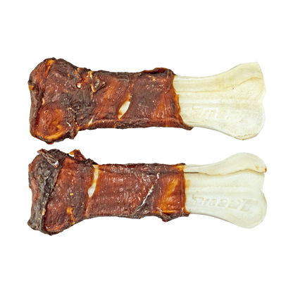 Braaaf Rawhide Pressed Bone Eend - 12,5 cm