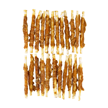 Braaaf Rawhide Roll Sticks Kip - 30 st.