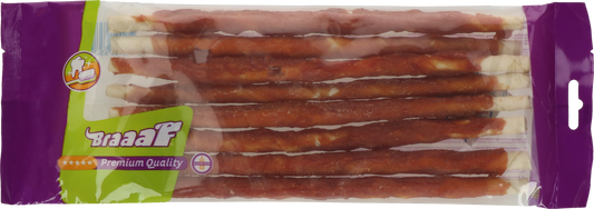 Braaaf Rawhide Twister Eend (8 st.) - 25 cm