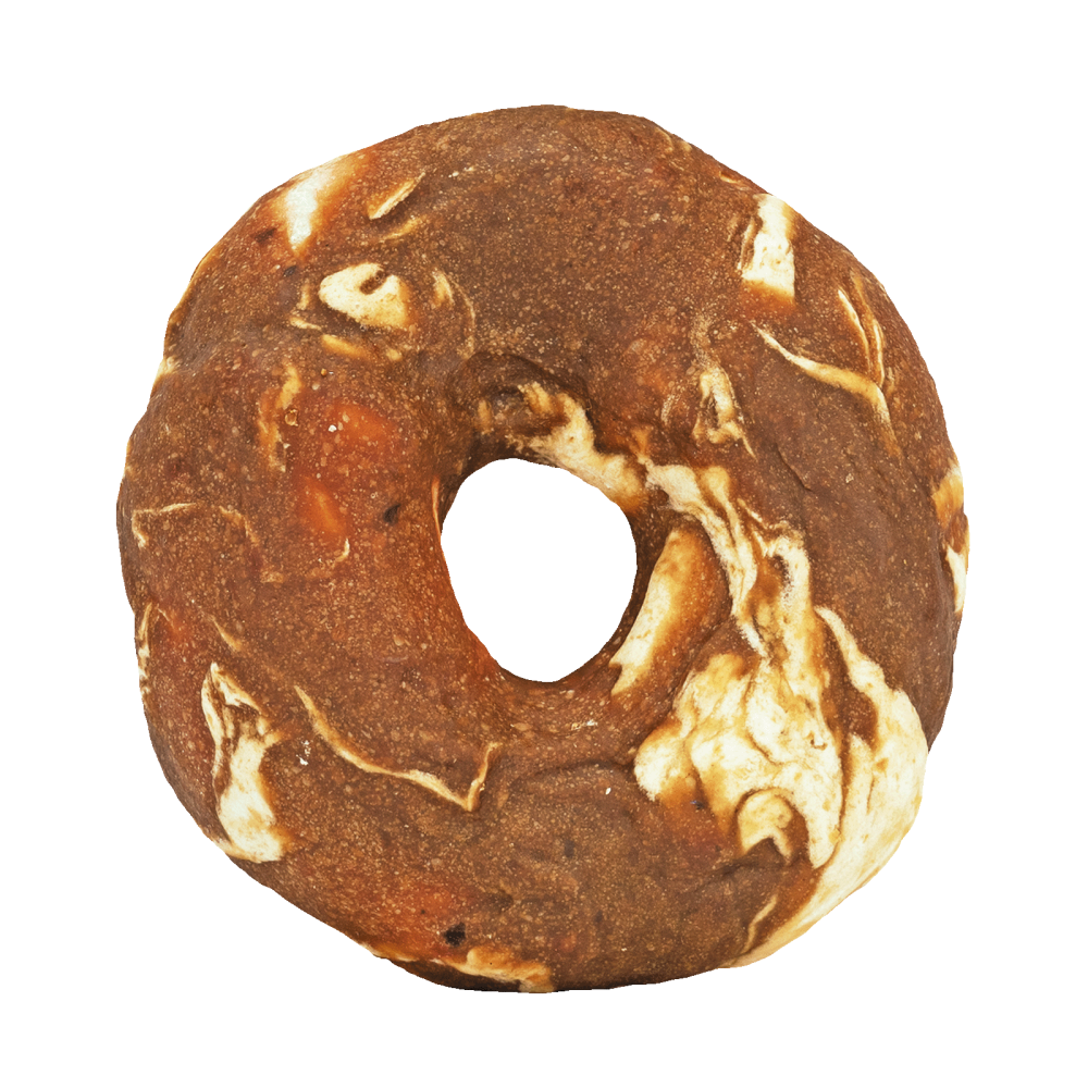 Braaaf Rawhide Donut Rund & Vis