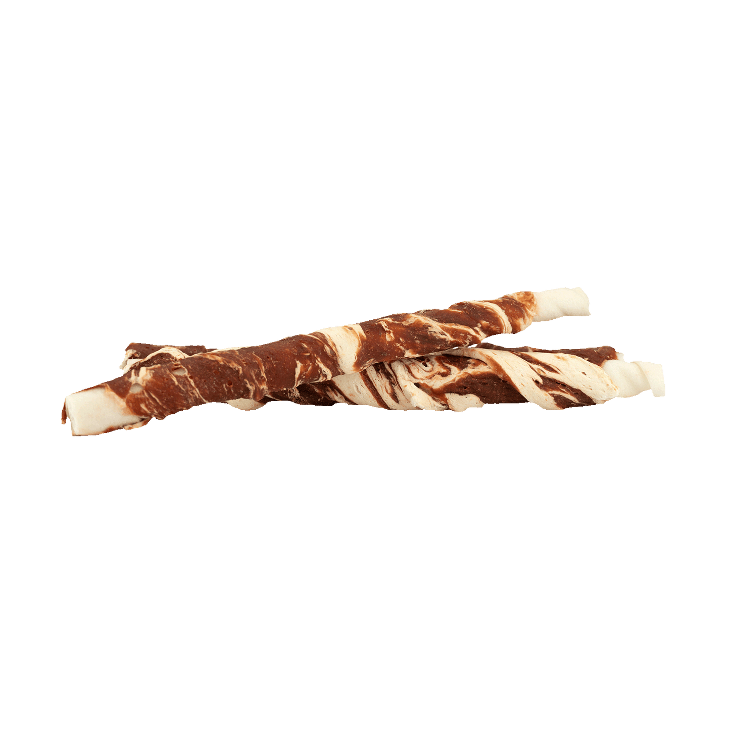 Braaaf Rawhide Twister Rund & Vis (3 st.) - 21 cm