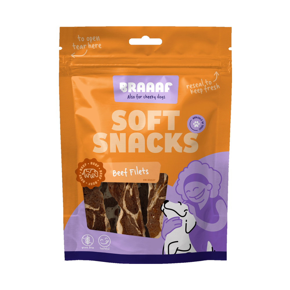 Braaaf Soft Snack Filet - Rund & Vis