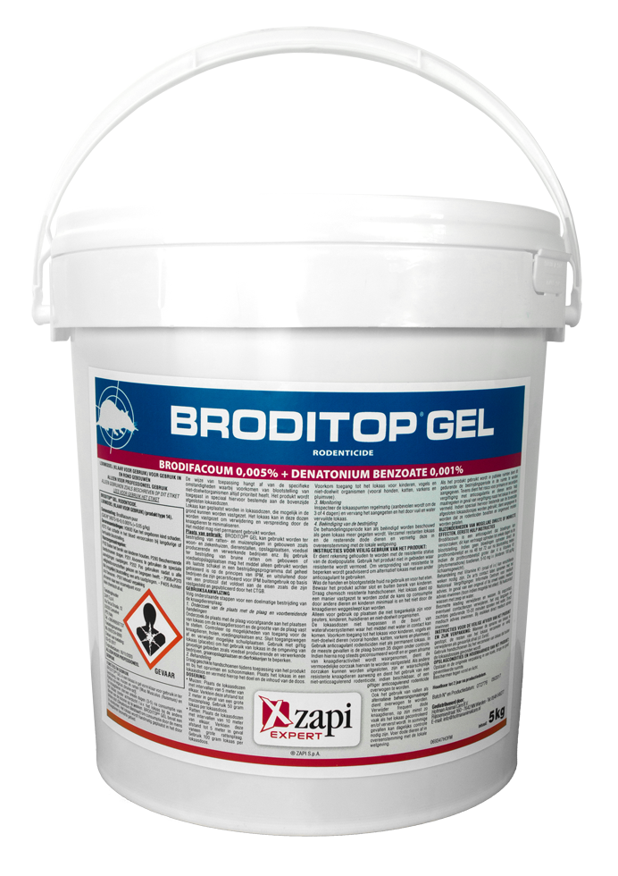 Broditop Gel Rat&amp;Muis 5 kg