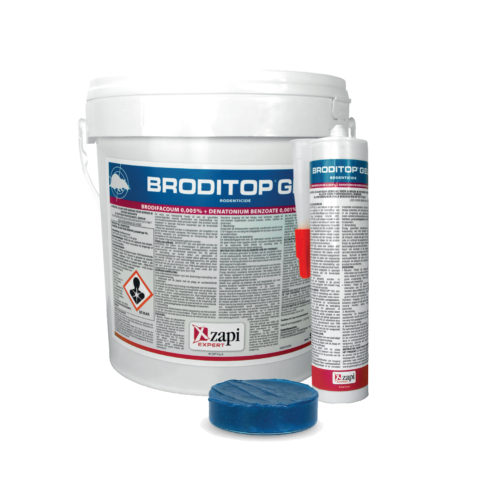 Broditop Gel Rat & Muis 5 kg