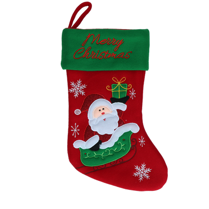 Kerstsokken Christmas Stocking Santa