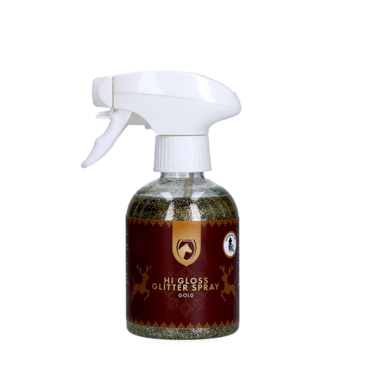 Excellent Horse Christmas Hi Gloss Glitter Spray Goud 250 ml