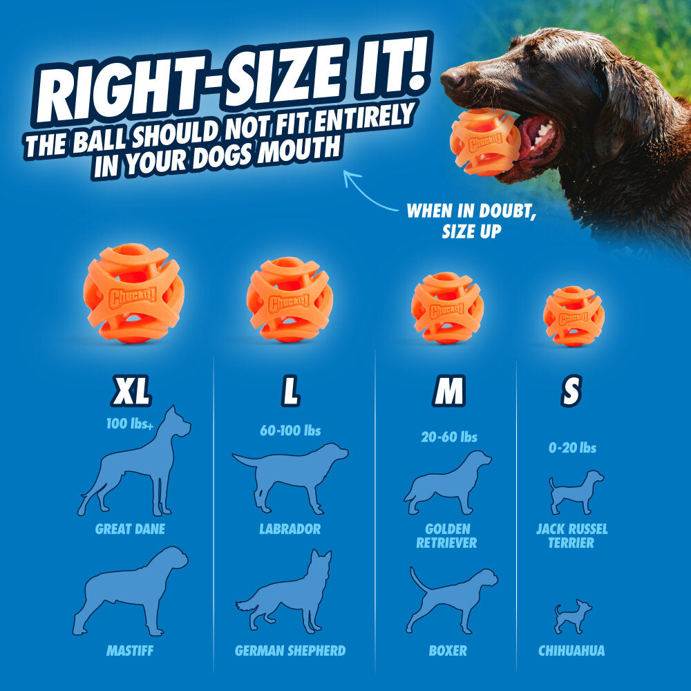 Chuckit! Air Fetch Ball M (2-pack)