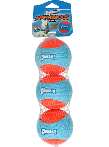 Chuckit! Amphibious Fetch Balls 3-pack