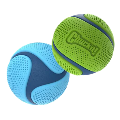 Chuckit! Sniff Fetch Ball Bacon & Peanut Butter M 2-pack
