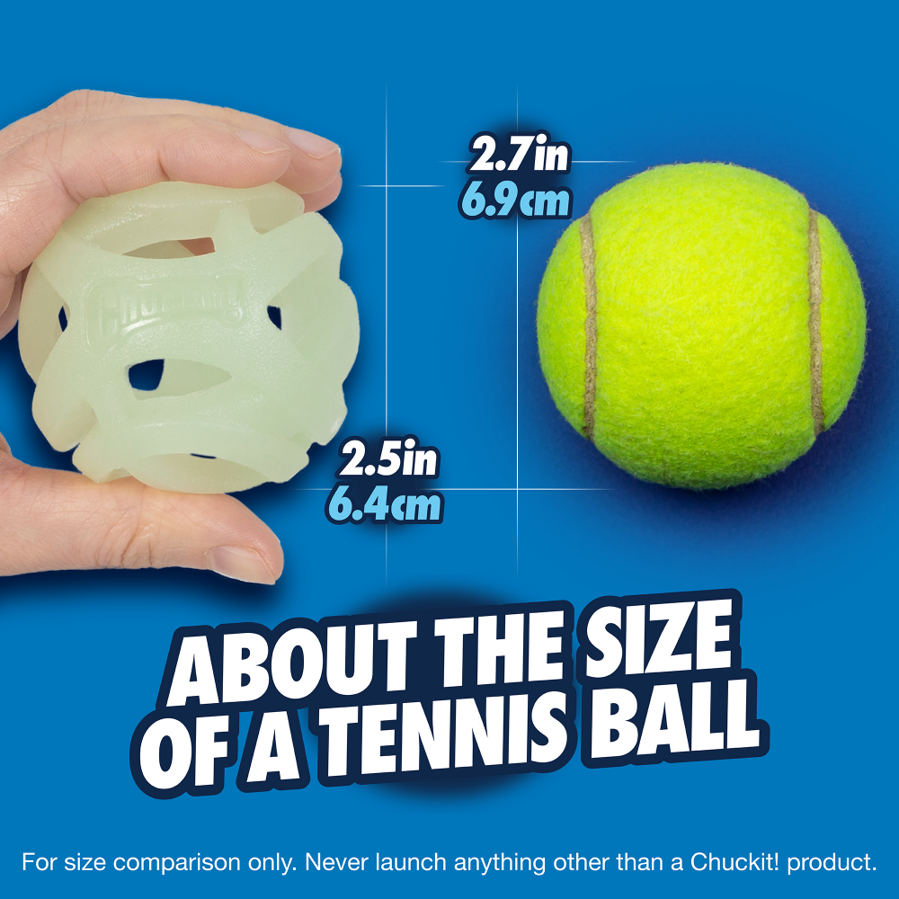 Chuckit Max glow air fetch ball S 2pk