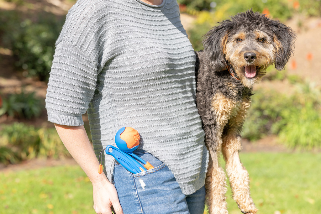 Chuckit Fetch &amp; fold mini 18m launcher