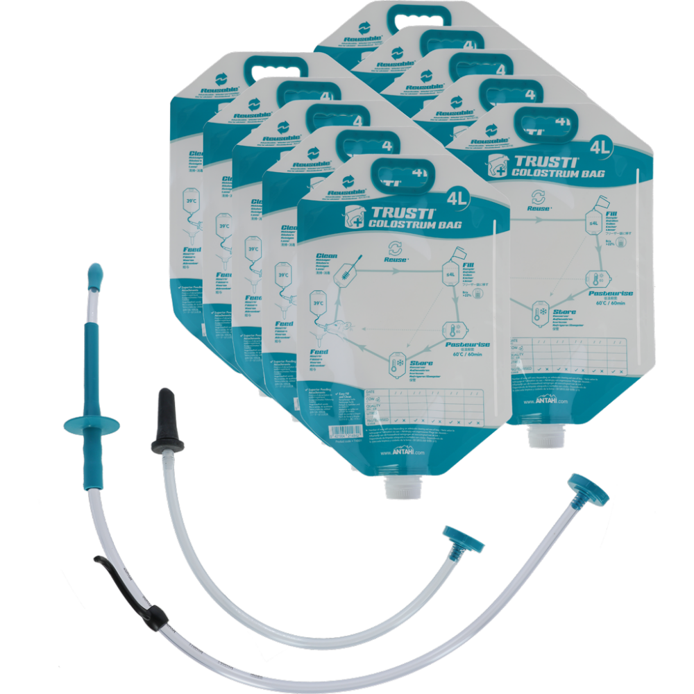 Antahi Trusti Tuber Colostrum Bag Set 10 x 4 L