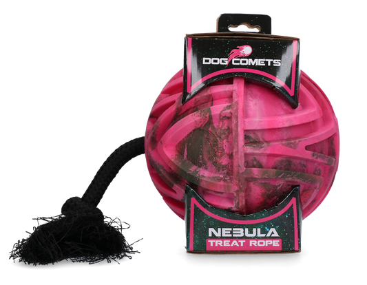 Dog Comets Nebula Treat Rope Roze