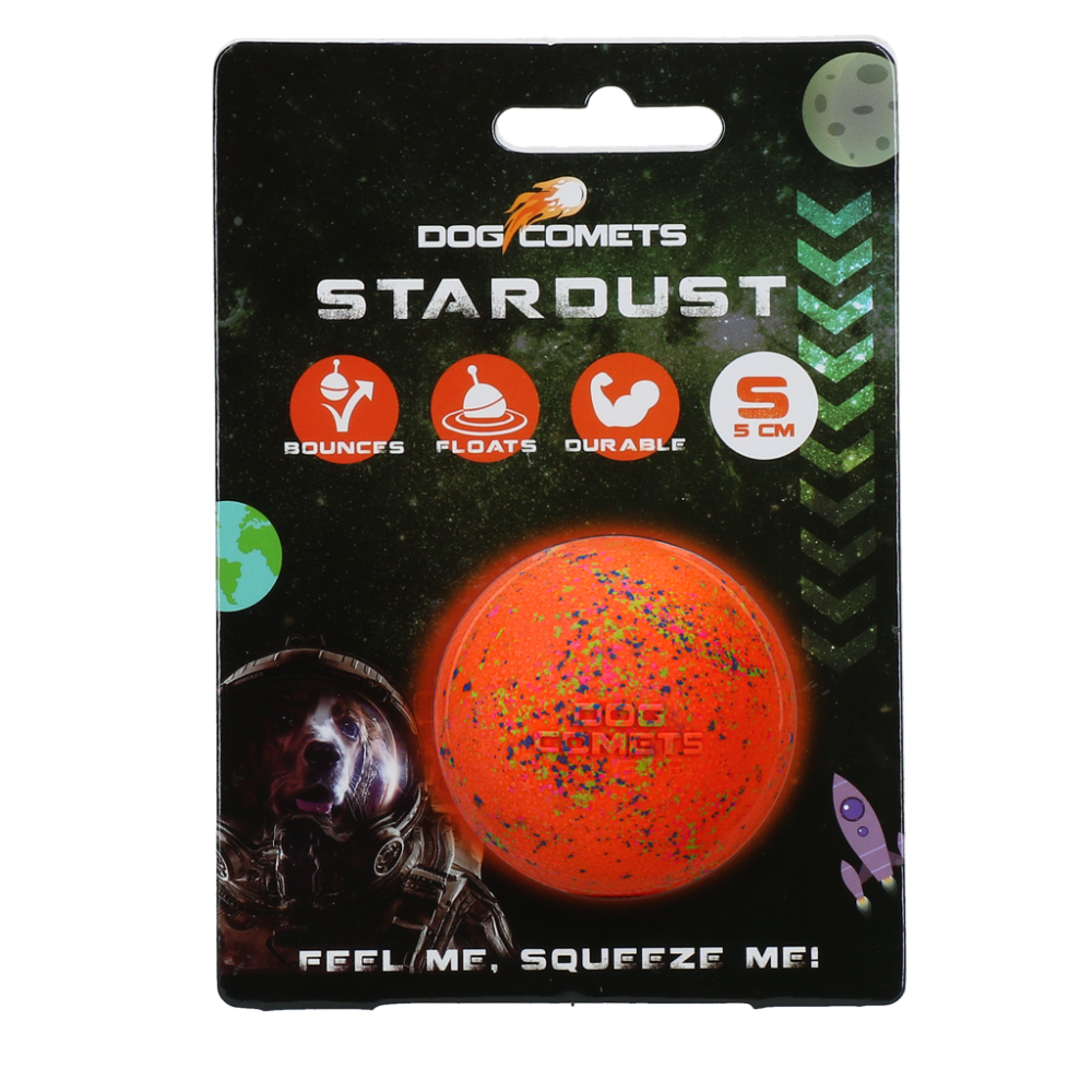 Dog Comets Stardust Oranje S