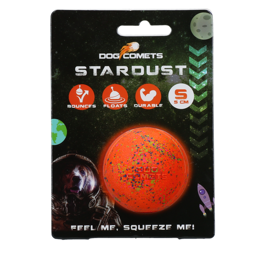 Dog Comets Stardust Oranje S