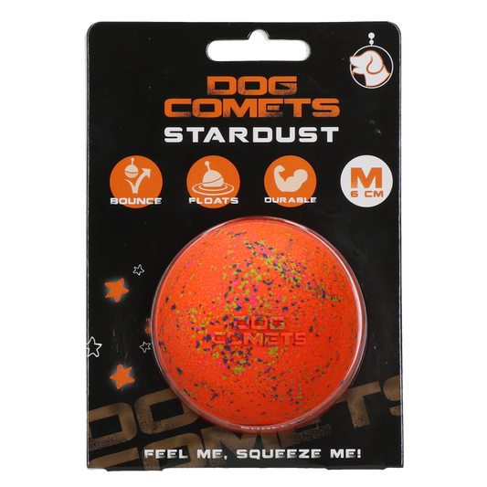 Dog Comets Stardust Oranje M