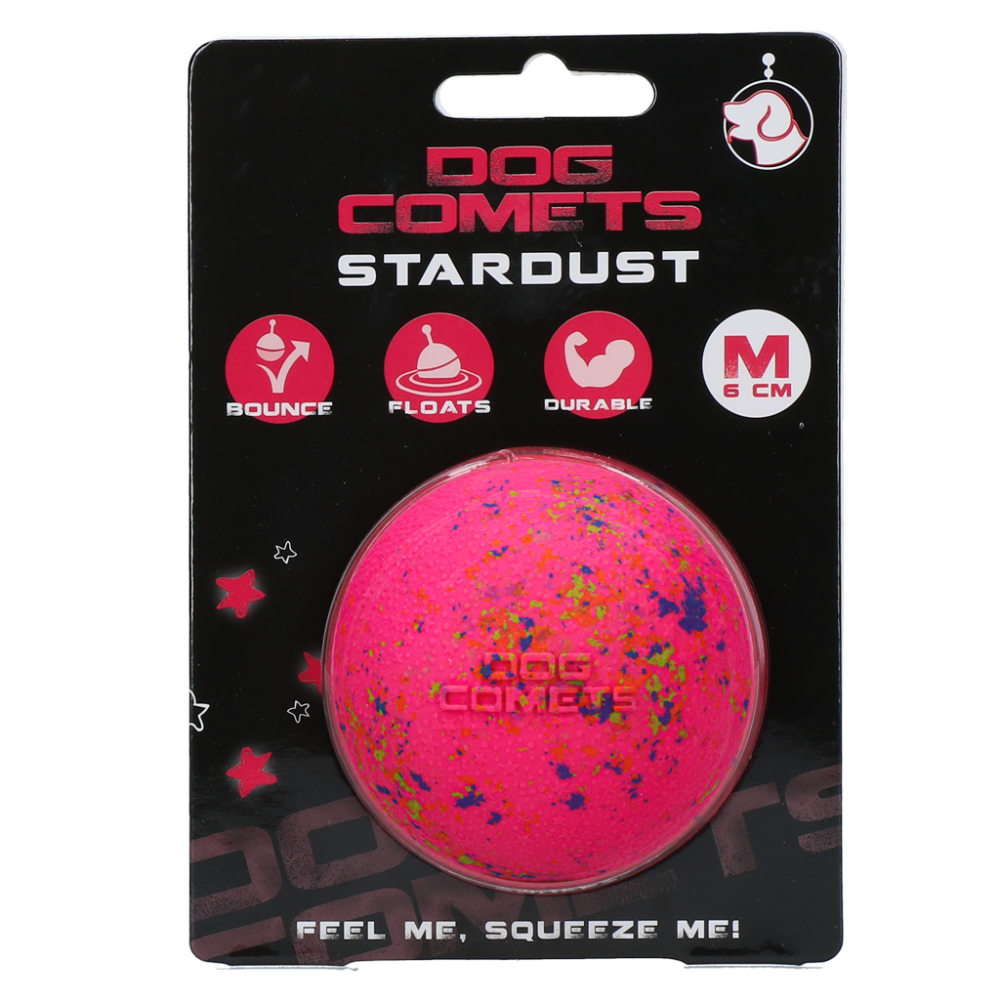 Dog Comets Stardust Roze M