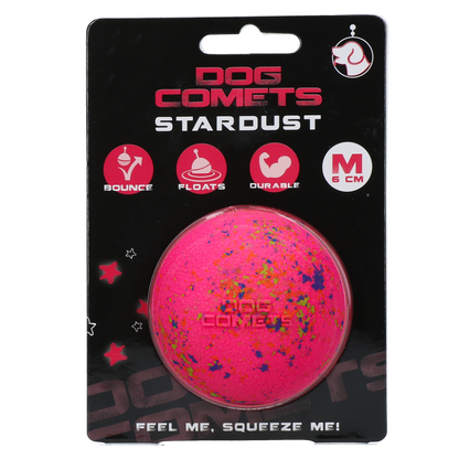 Dog Comets Stardust Roze M