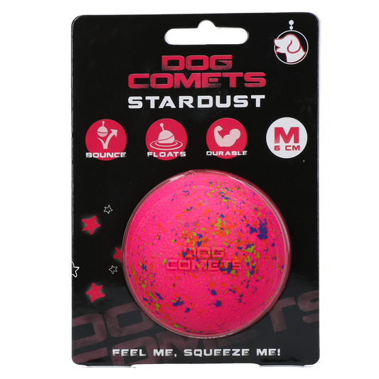 Dog Comets Stardust Roze M