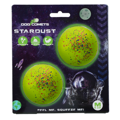 Dog Comets Stardust Groen M (2-Pack)