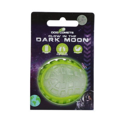 Dog Comets Glow In The Dark Moon Bal S Groen