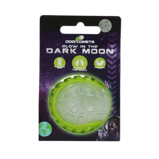 Dog Comets Glow In The Dark Moon Bal S Groen