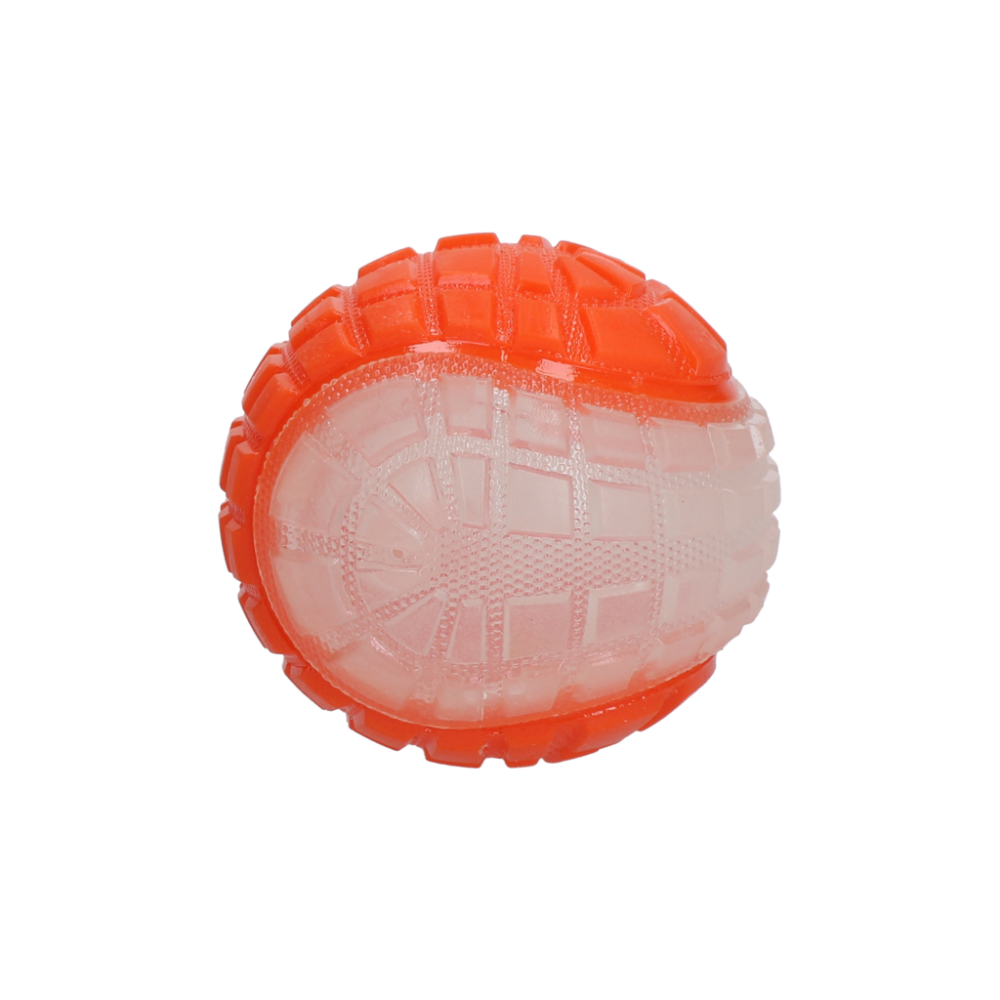 Dog Comets Glow In The Dark Moon Bal M Oranje