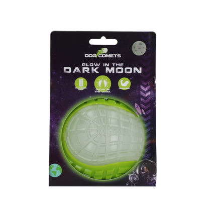 Dog Comets Glow In The Dark Moon Bal L Groen