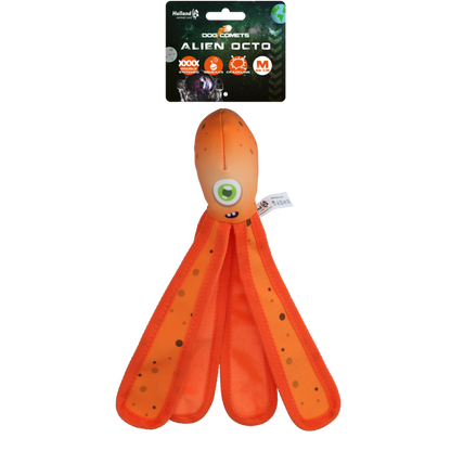 Dog Comets Alien Octo M Oranje
