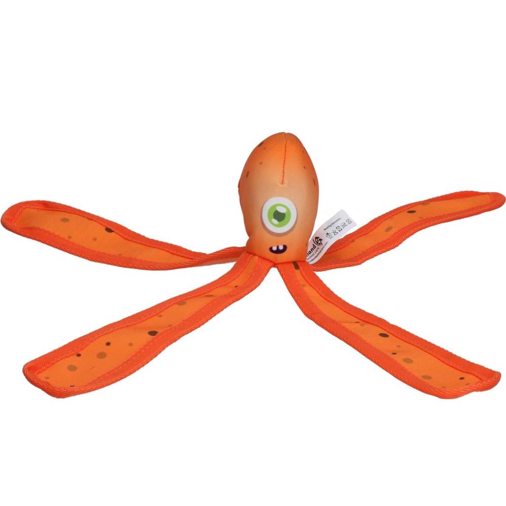 Dog Comets Alien Octo M Oranje
