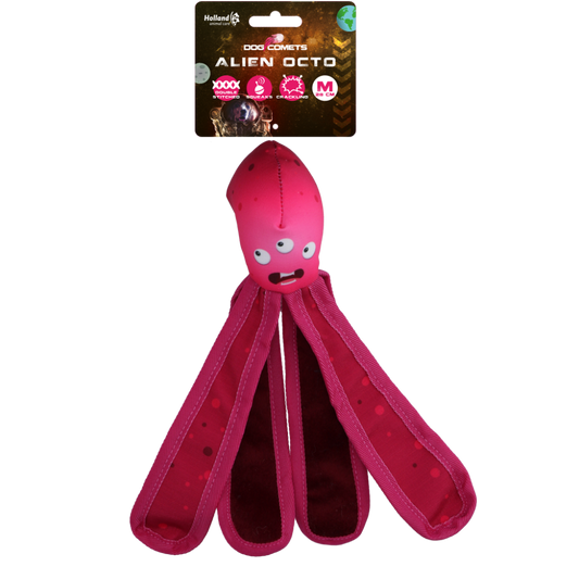 Dog Comets Alien Octo M Roze