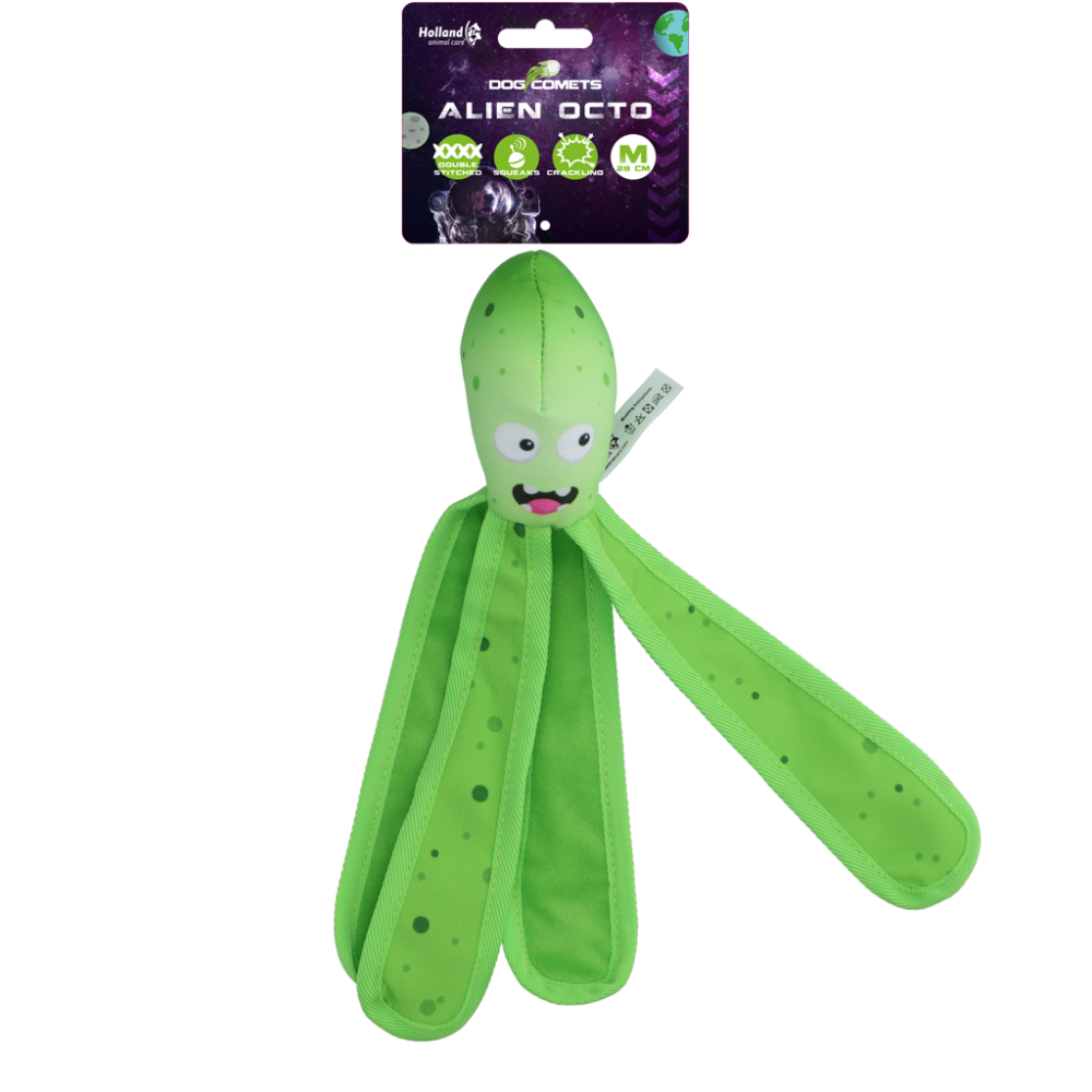 Dog Comets Alien Octo M Groen
