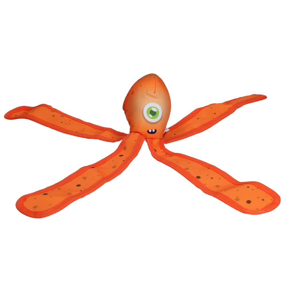 Dog Comets Alien Octo L Oranje