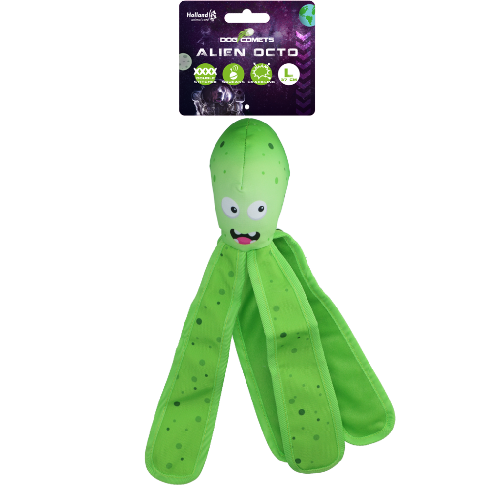 Dog Comets Alien Octo L Groen