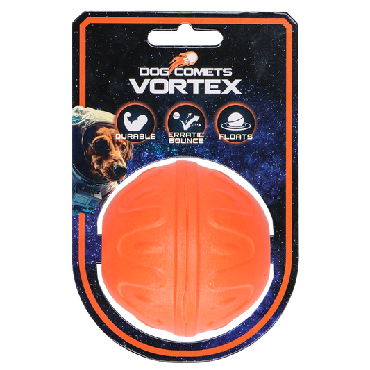 Dog Comets Vortex bal Oranje