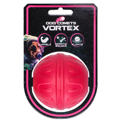 Dog Comets Vortex bal Roze