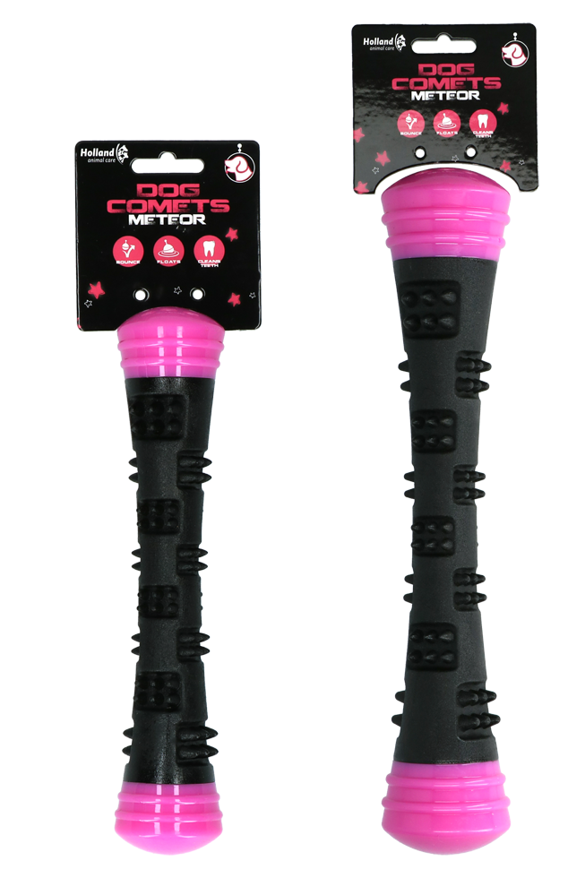 Dog Comets Meteor Werpstok Roze L