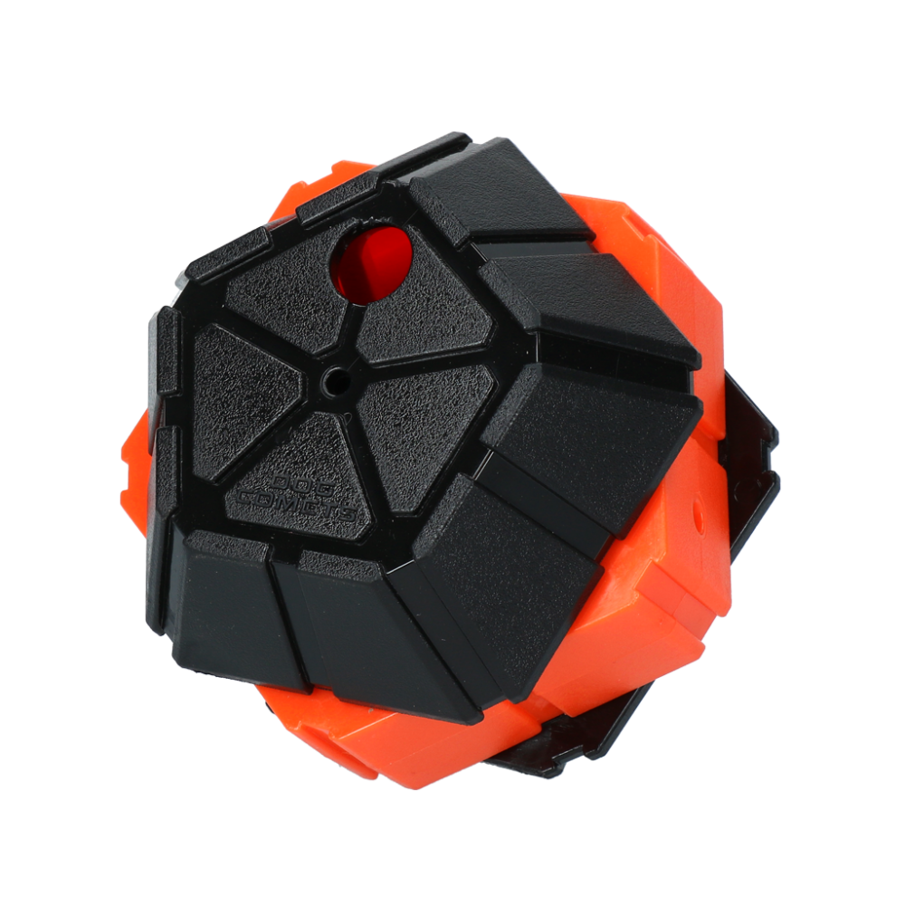 Dog Comets Treat Puzzle Oranje