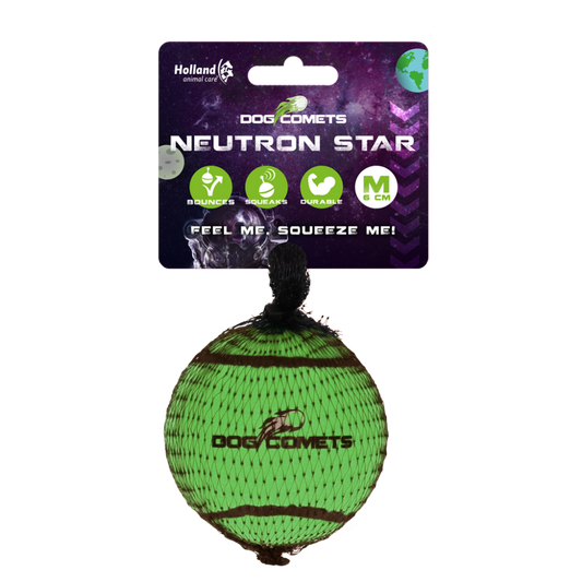 Dog Comets Tennisbal Met Pieper Neutron Star M Groen