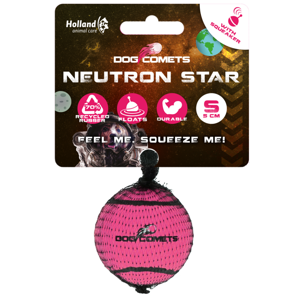 Dog Comets Tennisbal Met Pieper Neutron Star S Roze