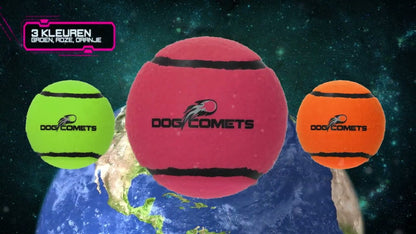 Dog Comets Tennisbal Met Pieper Neutron Star L Roze (2-pack)