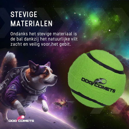 Dog Comets Tennisbal Starlight S Groen